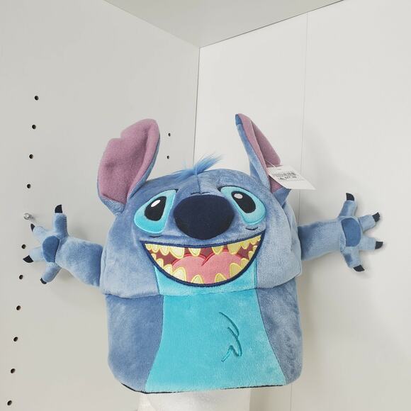 Disney Parks Stitch Hat Baseball Cap Adult Adjustable 3D Ears Arms New Fabric - Picture 1 of 11